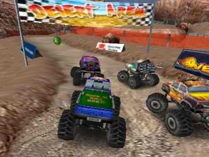 3D Monster Truck Race