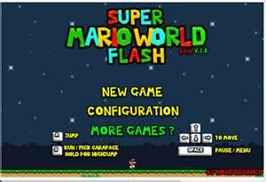 6 Super Mario World Flash